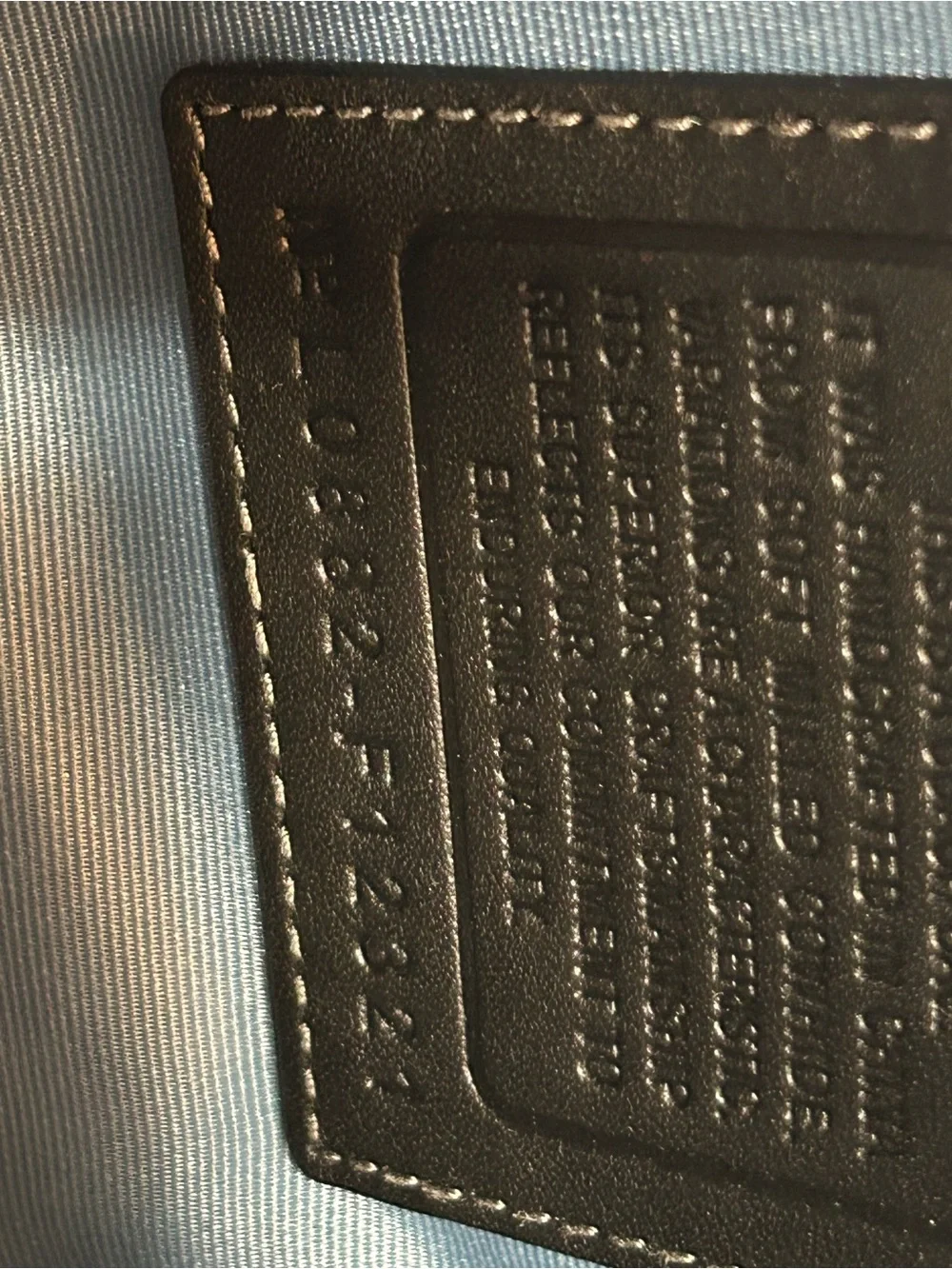 Coach F12324 Black Pebbled Leather Hobo Shoulder Bag
